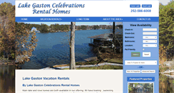 Desktop Screenshot of lakegastoncelebrations.com